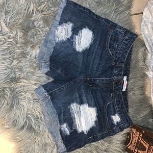 Jean shorts